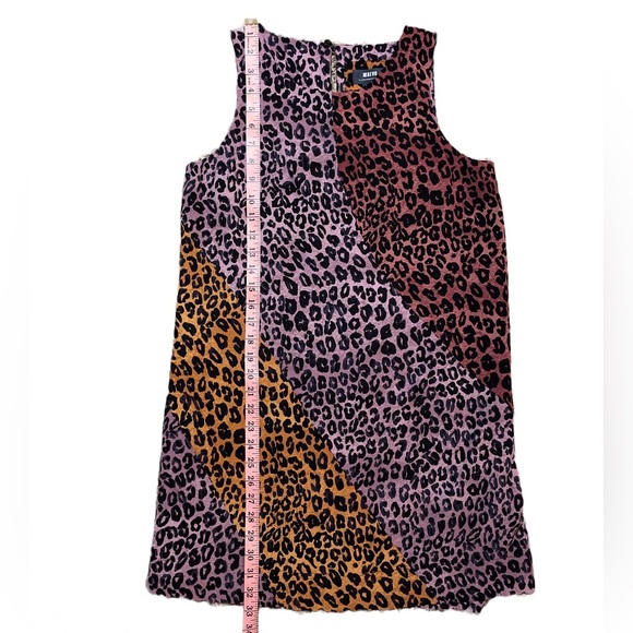**HP** Maeve Anthropology Wynn Tunic Animal Print Color Block Dress - Picture 7 of 10